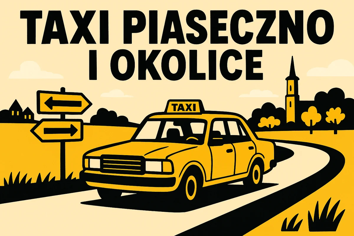 Zmierzone czasy i ceny taxi z Piaseczna: Konstancin 7,3 km 14 min ok. 45 zł, Lesznowola 7,5 km ok. 45 zł, Góra Kalwaria 18,6 km ok. 105 zł, Grójec 32,9 km ok. 175 zł